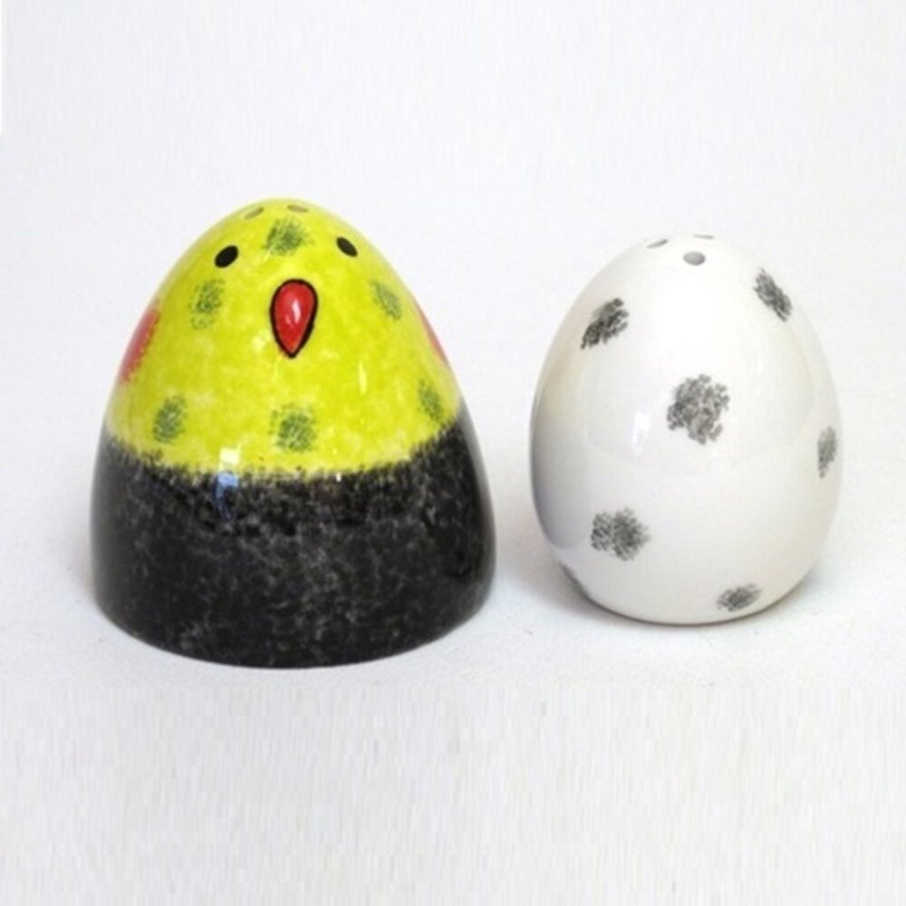 Ceramic Birdy with Egg Salt & Pepper Set 35906